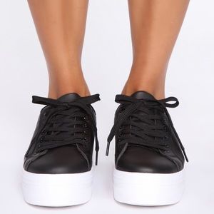 Fashion nova platform sneakers